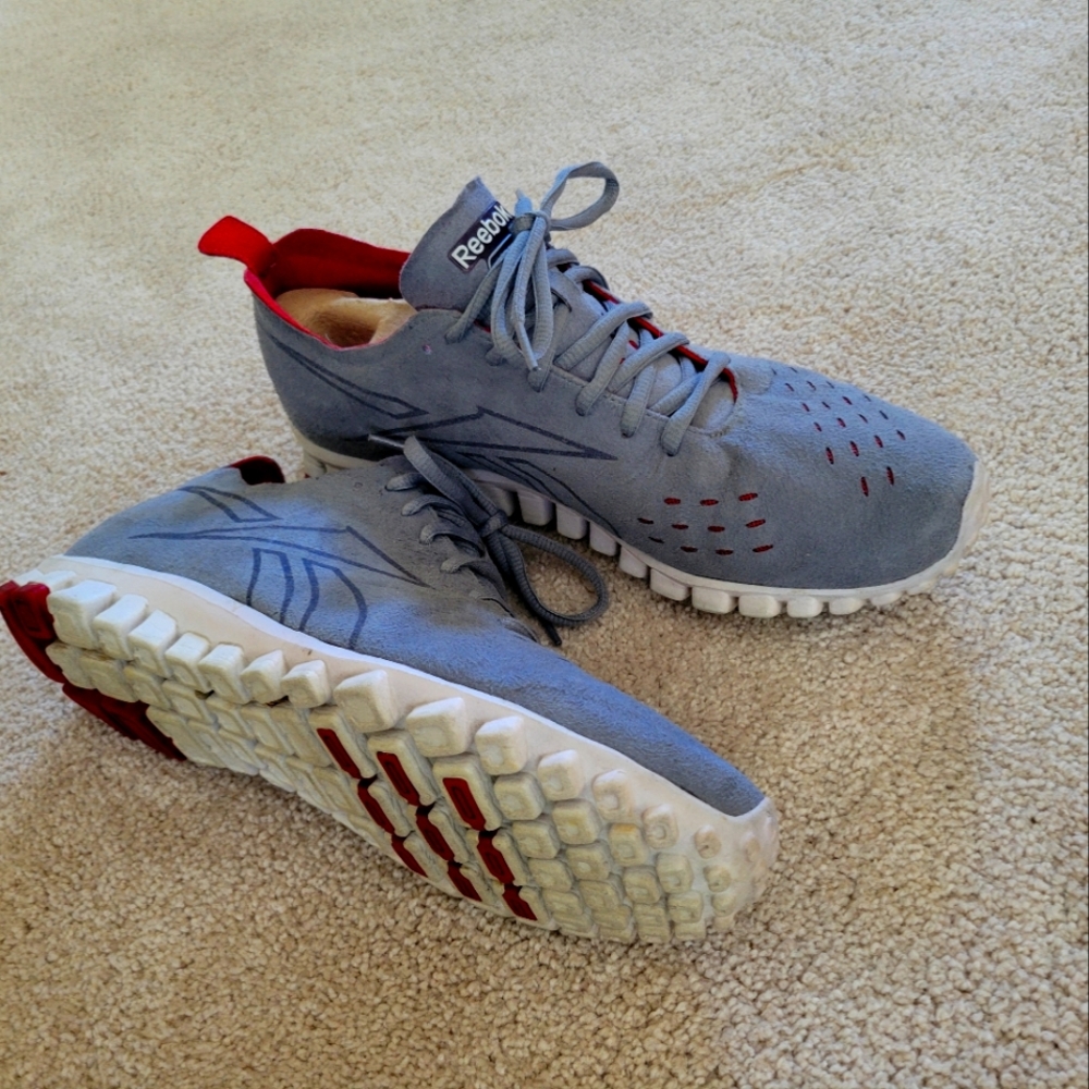 Reebok Suede Gray men's shoes